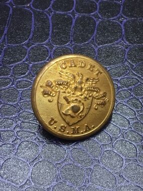 Vintage U.S. Military Academy (West Point) Cadet Uniform Button Collectible